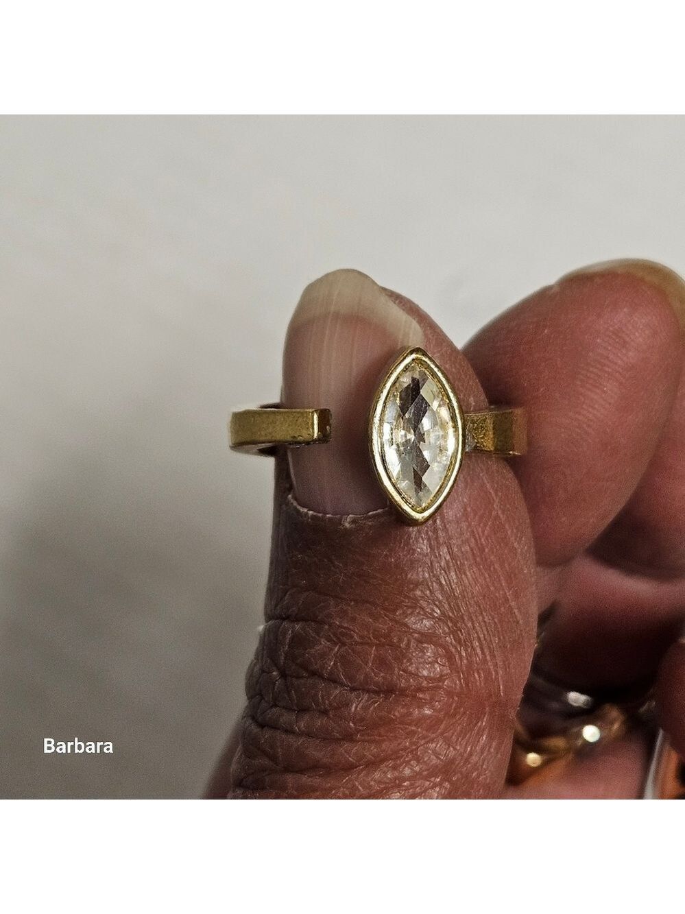 4-Piece Gold-tone Dinner Rings Lot - Picture 9 of 14